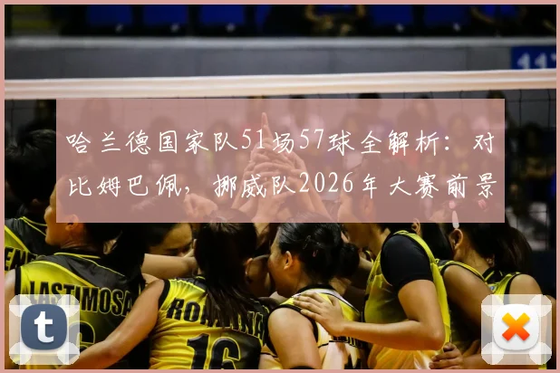 哈兰德国家队51场57球全解析：对比姆巴佩，挪威队2026年大赛前景展望